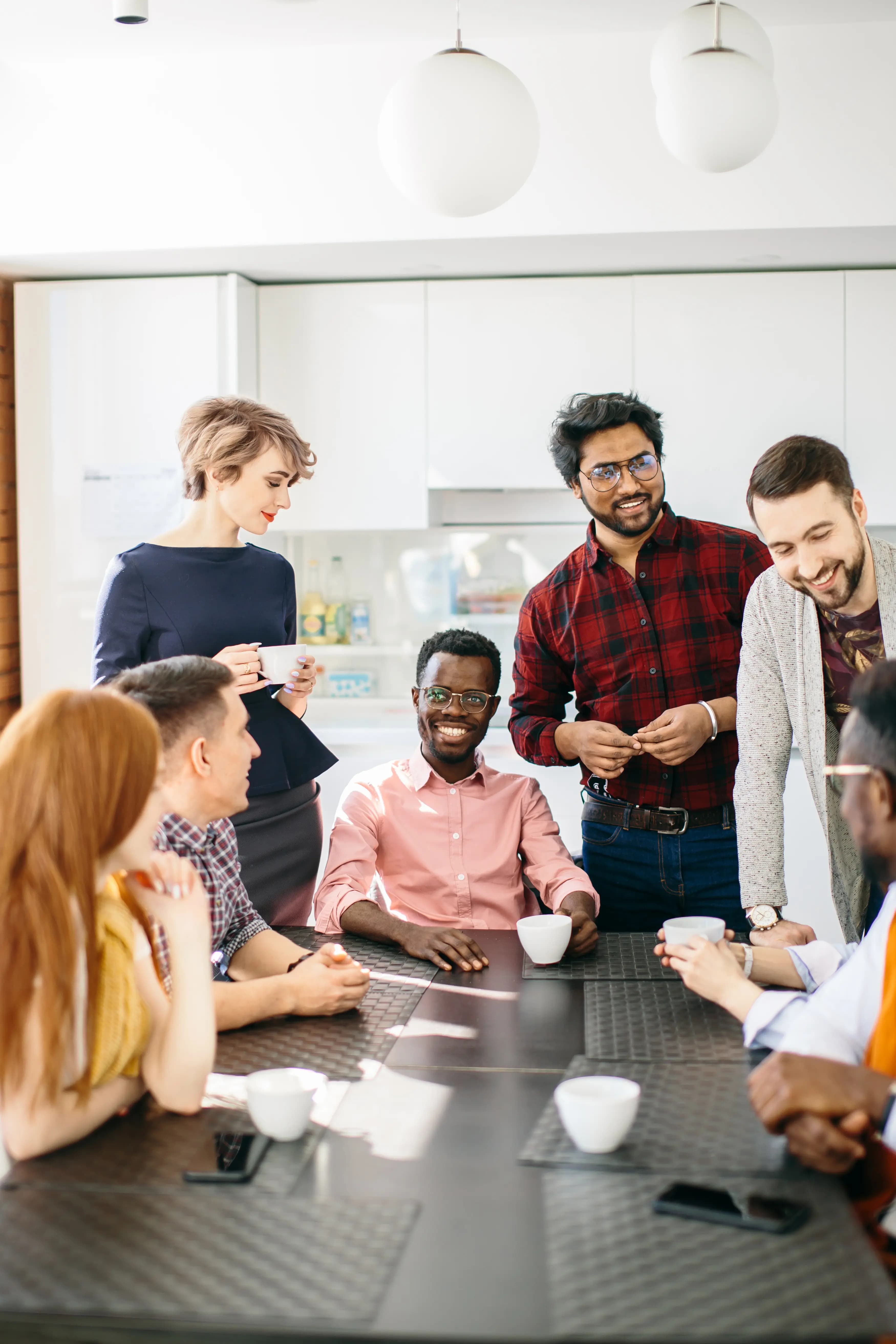 Global business professionals