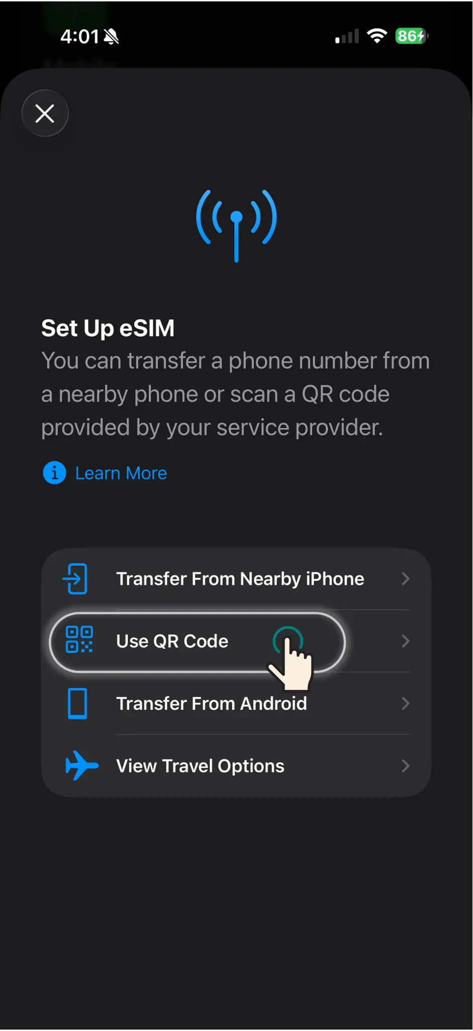 Set Up eSIM